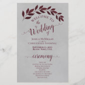 Bourgogne laat het grijze programma voor weddensch (Voorkant)