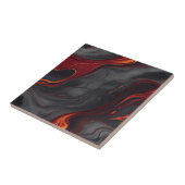 Bourgogne-lavamarmer Tegeltje (Zijkant)