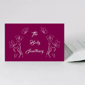 Bourgogne Logo Vrouwen Lichaamsverzorging Visitekaartje