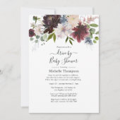 Bourgogne, marine en bloesem rijden met douche kaart (Voorkant)