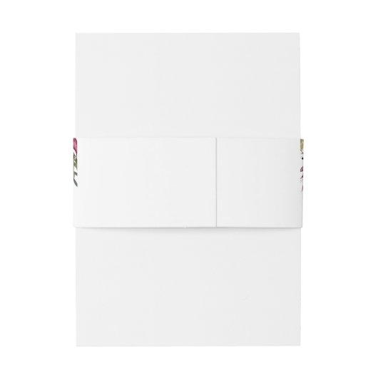 Bourgogne & Marine Sinaasappel Herfst Floral 2 Uitnodigingen Wikkel (Achterkant Voorbeeld)