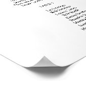 Bourgogne, marinescheepvaart en roze Floral Event  Poster (Hoek)