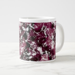 Bourgogne Marmer Abstract Grote Koffiekop