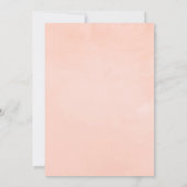 Bourgogne - Marsala en Blush Geometric Wedding Kaart (Achterkant)