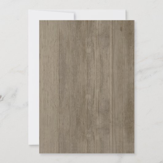 Bourgogne Marsala Floral Chic String Lights Huweli Kaart (Achterkant)