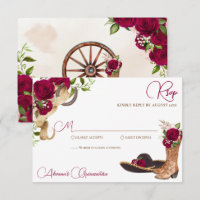 Bourgogne Merlot Charro Westerne Quinceanera