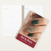 Bourgogne Nail Technician Fotoafspraak Planner (Display)