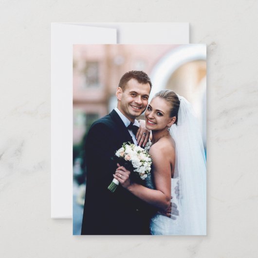 Bourgogne Navy Blush Bloemen Geometrische Foto Bedankkaart (Achterkant)