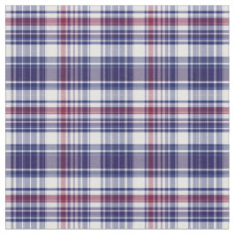 Bourgogne Navy Wit Preppy Madras Plaid SZ2#1 Stof