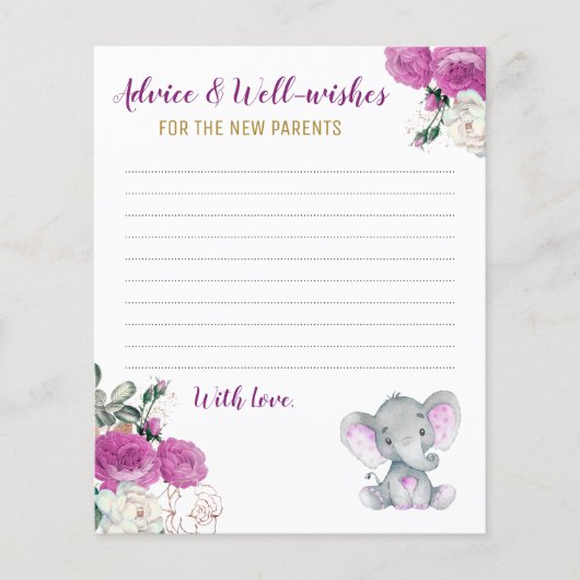 Bourgogne Olifantsdouche Nieuwe Ouders Advies Kaar (Voorkant)