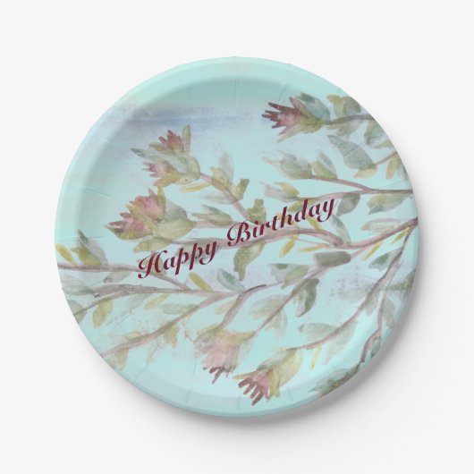 Bourgogne Papier Bord Waterverf Evenementenproduct (Voorkant)