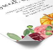 Bourgogne Pompoen - Raad de zoete puinhoop Poster (Hoek)