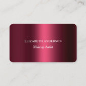 Bourgogne Qr-code sociale media Facebook Visitekaartje (Voorkant)