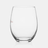 Bourgogne Red Autumn Wedding Glass Wijnglas Zonder Voet (Links)