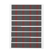 Bourgogne Red Carbon Style tegen racestapes (Vel)