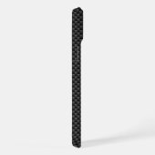 Bourgogne Red Carbon Style tegen racestapes iPhone Hoesje (Rechterkant)