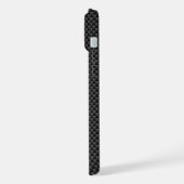 Bourgogne Red Carbon Style tegen racestapes iPhone Hoesje (Linkerkant)