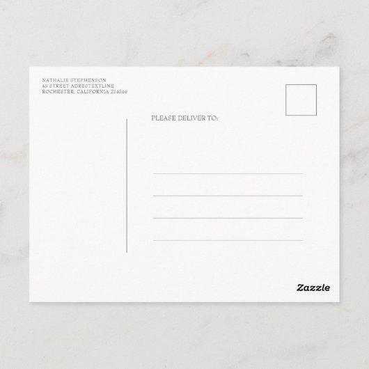 Bourgogne Rode Bloemen Boho Save the Date Briefkaart (Achterkant)