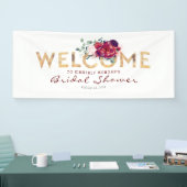 Bourgogne Rode en Gouden Herfst Vrijgezellenfeest Spandoek (Beurs)