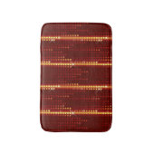 Bourgogne Rode Gele stippen matrix Badmat (Voorkant Verticaal)