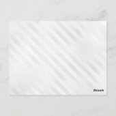 Bourgogne Rode Zilveren Ballon Glitter 70e Verjaar Briefkaart (Achterkant)