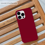 Bourgogne Rood - 1 van Top 25 Solid Red Shades Voo Case-Mate iPhone 14 Pro Max Hoesje<br><div class="desc">Introductie van onze RED Solid Phone Case - een elegant en duurzaam accessoire dat is ontworpen om de stijl van uw smartphone aan te vullen en tegelijkertijd betrouwbare bescherming te bieden. Dit dunne hoesje is vervaardigd uit hoogwaardige materialen en garandeert een comfortabele grip en gemakkelijke toegang tot alle knoppen en...</div>