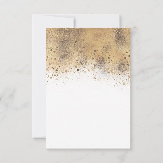 Bourgogne Rood en Navy Blauw Bloemenbruiloft RSVP (Achterkant)