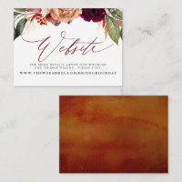 Bourgogne Rood Sinaasappel Bloemen Bruiloft Websit