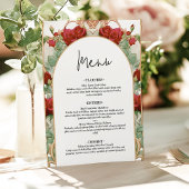 Bourgogne Roos Art Nouveau Receptie Diner Menu