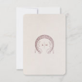 Bourgogne Roos Behuizing INFO Vintage Art Nouveau Kaart (Achterkant)