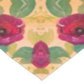 Bourgogne Roos Bloom Tafelkleed (Gekanteld)