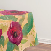 Bourgogne Roos Bloom Tafelkleed (Voorbeeld)