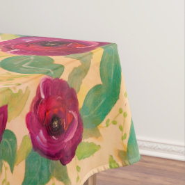 Bourgogne Roos Bloom Tafelkleed