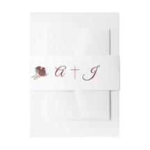 Bourgogne Roos Corsage