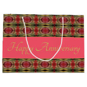 Bourgogne Roos Groen en Gouden Jubileum Groot Cadeauzakje (Achterkant)