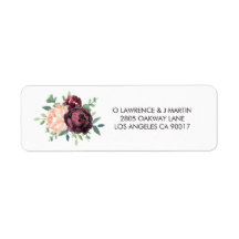Bourgogne Roos Perzik Pioen Bloemen