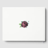 Bourgogne Rose Boeket Vrijgezellenfeest Gastenboek (Achterkant)