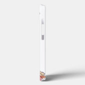 Bourgogne roze bloemboeket Elegant Girly Case-Mate iPhone Case (Achterkant / Links)