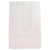 Bourgogne roze bloemig medium cadeauzakje (Achterkant)