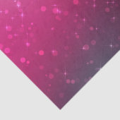Bourgogne Roze Bokeh Verjaardag Tissuepapier (Detail)