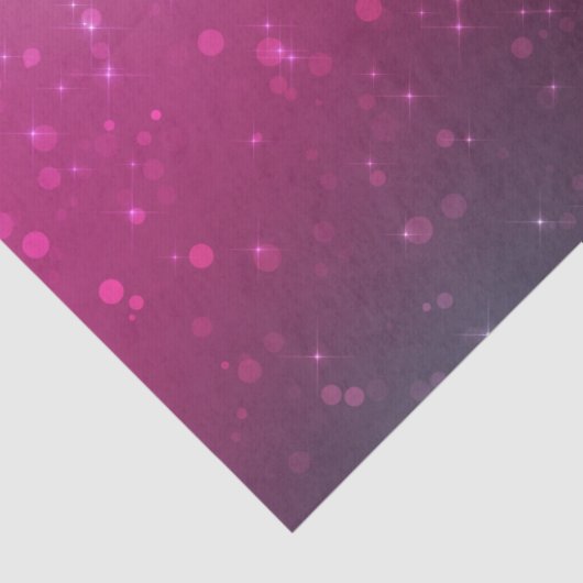 Bourgogne Roze Bokeh Verjaardag Tissuepapier (Detail)