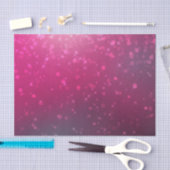 Bourgogne Roze Bokeh Verjaardag Tissuepapier (Craft)