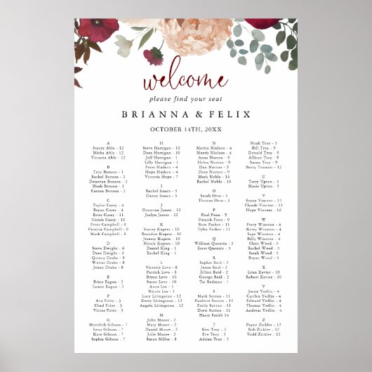 Bourgogne roze graafmachine poster (Voorkant)