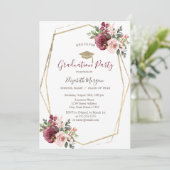 Bourgogne Rozen, Afstudeerder Pet, Afstuderen Kaart (Staand voorkant)