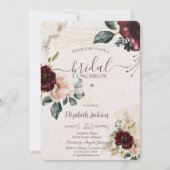 Bourgogne Rozen, wijnglas, lichte bridale luis Kaart (Voorkant)