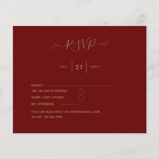 Bourgogne RSVP Budget (Voorkant)