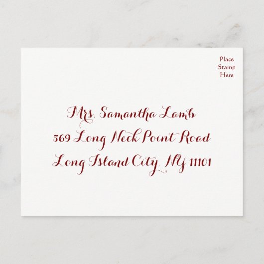 Bourgogne RSVP Champagne wijnglazen bruiloft Uitnodiging Briefkaart (Achterkant)