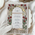 Bourgogne Sage Groen Goud Bruiloft Nouveau  Folie Uitnodiging<br><div class="desc">Introductie van onze Bougainvillea Nouveau bruiloft uitnodiging, een verfijnd ensemble geïnspireerd op het fascinerende kunstwerk van Alphonse Mucha, een van de meest prominente figuren in de Art Nouveau beweging. Het collectie doordrenkt elegant de levendige tinten van bordeaux bougainvillea's samen met de fijne fijne fijne fijne fijne kneepjes van siergroen die...</div>