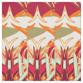 Bourgogne sierbloemen stof (Swatch)