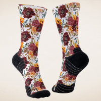 Bourgogne Sinaasappel rustieke herfst bloemenbruil